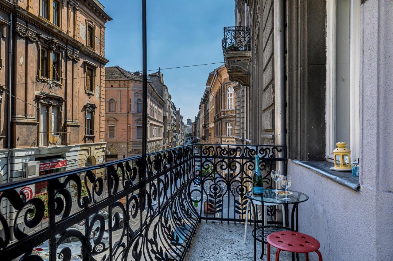 דירות בודפשט Luxury Art Deco Flat / Big Balcony מראה חיצוני תמונה